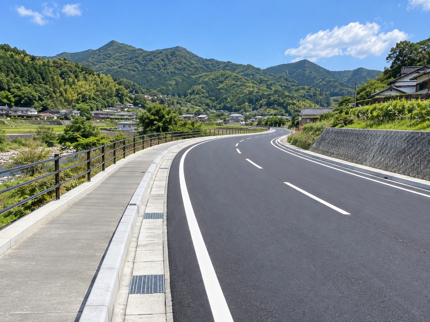 災害復旧工事の施工写真